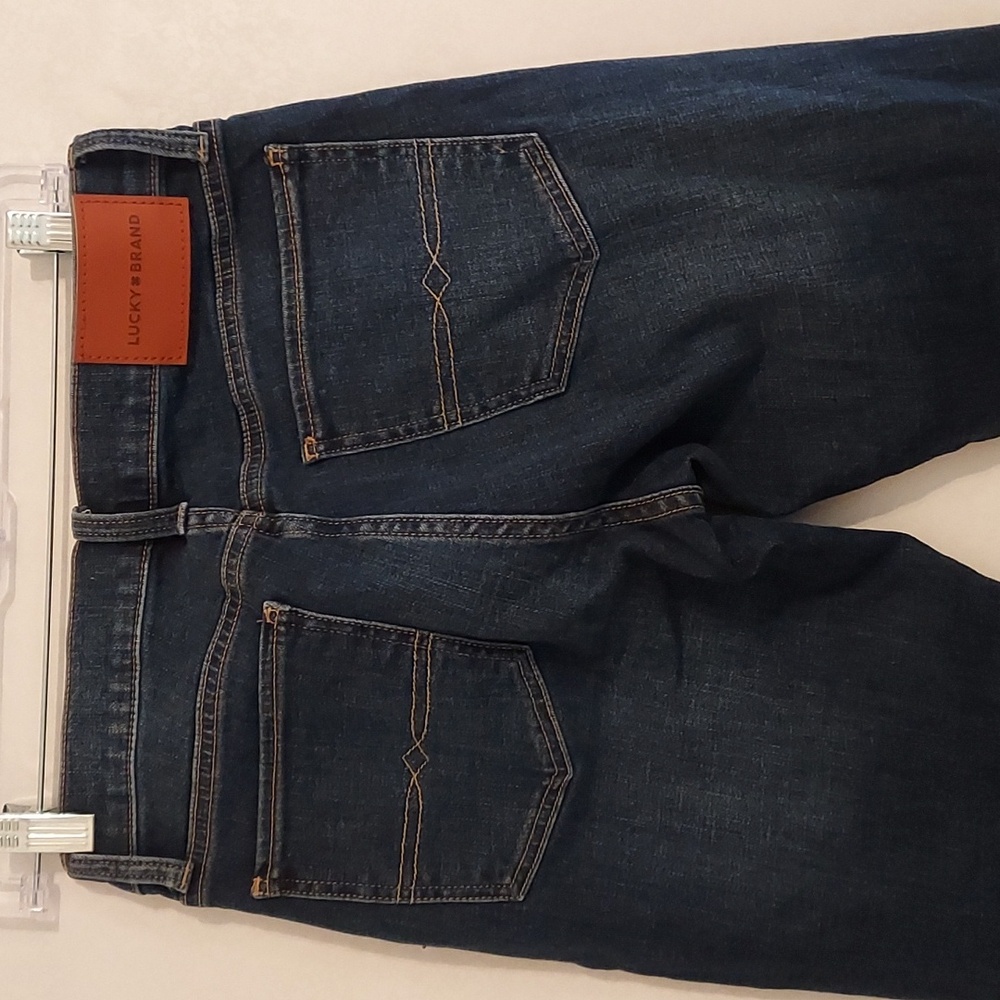 Lucky Brand Women's Deep Indigo Skinny Jeans Size 6/28 R - Picture 6 of 10